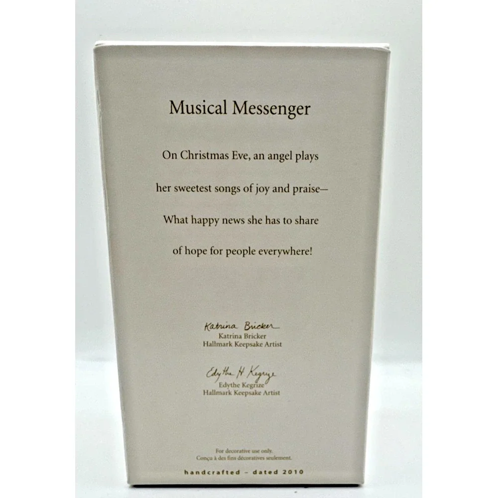 Hallmark Keepsake Ornament‎ Musical Messenger Angel 2010